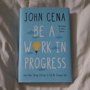 Blue Inspirational Book by